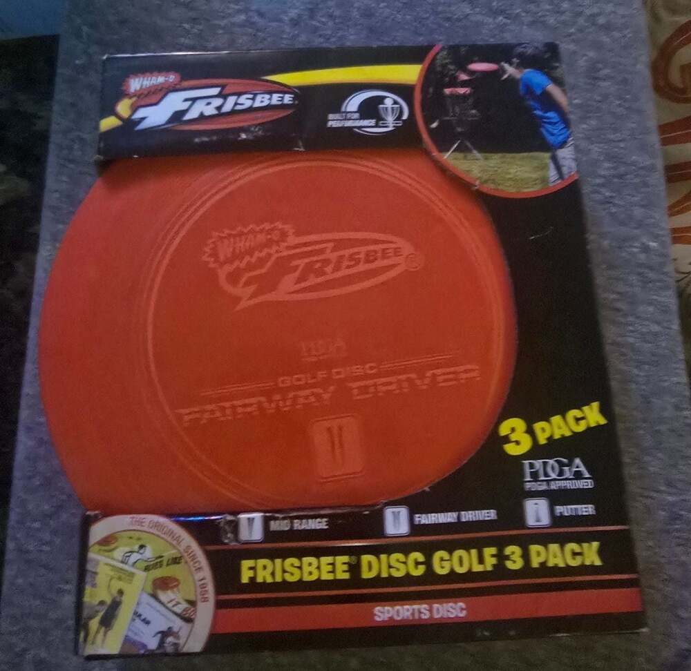 Wham-O Frisbee Disc Golf 3 Pack PDGA Approved